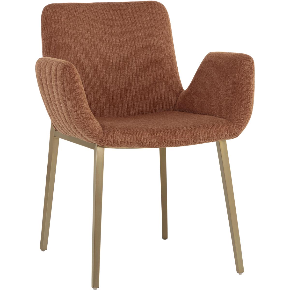 SUNPAN 108731 Lucano Belfast Rust Dining Armchair